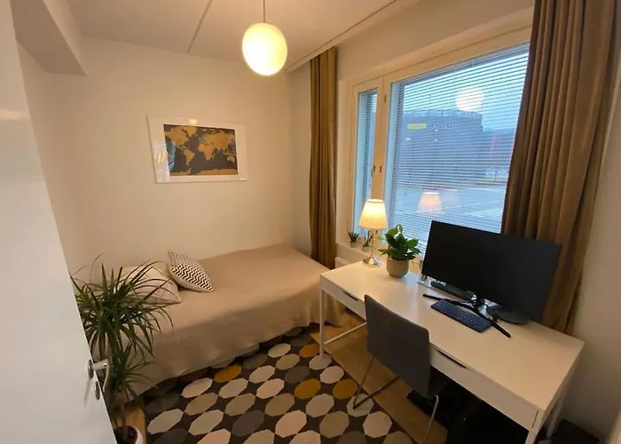 Modern Two Bedroom Near Helsinki Airport Вантаа