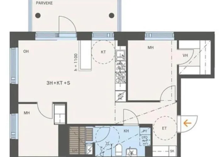 Modern Two Bedroom Near Helsinki Airport Апартаменты